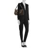 Dior Saddle handbag in brown leather - Detail D1 thumbnail
