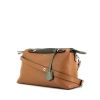 Fendi By the way shoulder bag in brown and khaki leather - 00pp thumbnail