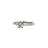 Cartier 1895 solitaire ring in platinium and diamond - 00pp thumbnail