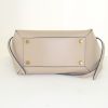 Bolso de mano Celine Belt modelo pequeño en cuero granulado beige y junco azul - Detail D5 thumbnail