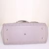 Dior Granville medium model shoulder bag in grey leather - Detail D5 thumbnail