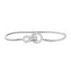 Bracciale Cartier Agrafe in oro bianco e diamanti - 00pp thumbnail