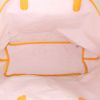Sac cabas Goyard Saint-Louis en toile Goyardine jaune et cuir jaune - Detail D2 thumbnail