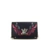 Pochette Louis Vuitton Twist en cuir épi violet - 360 thumbnail