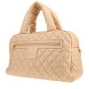 Chanel Coco Cocoon handbag in gold quilted leather - 00pp thumbnail