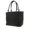 Bolso Cabás Chanel  Cambon en cuero acolchado negro - 00pp thumbnail