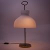 Ignazio Gardella, "Arenzano" lamp, high version, in brass and opal glass, Azucena edition, model designed in 1956 - Detail D3 thumbnail