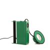 Gae Aulenti & Piero Castiglioni, "Minibox" bedside lamp, in green lacquered metal, Stilnovo edition, stamped, designed in1979, edition of the 1980's - Detail D1 thumbnail