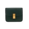 Bolso bandolera Celine Classic Box Teen en cuero box verde pino - 360 thumbnail