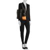 Loewe  Yago Puffy shopping bag  in black quilted leather - Detail D1 thumbnail