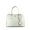 Borsa Prada  Galleria in pelle grigia - 360 thumbnail