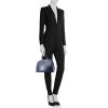 Louis Vuitton Brea handbag in navy blue epi leather - Detail D1 thumbnail