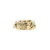 Bague souple Dior Gourmette grand modèle en or jaune - 00pp thumbnail