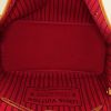 Louis Vuitton  Neverfull Editions Limitées shopping bag  monogram canvas  and natural leather - Detail D2 thumbnail