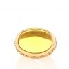 Pomellato Arabesques ring in pink gold and amber - 360 thumbnail