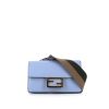 Bolso bandolera Fendi Baguette en cuero azul - 360 thumbnail
