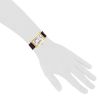 Cartier Tank Américaine "Collection Privée Cartier Paris" watch in yellow gold Ref:  1735B Circa  2001 - Detail D1 thumbnail