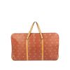 Bolsa de viaje Louis Vuitton America's Cup en lona Monogram revestida roja y cuero natural - Detail D2 thumbnail