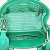 Borsa Prada Galleria in pelle saffiano verde - Detail D3 thumbnail