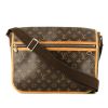 Sac bandoulière Louis Vuitton  Reporter en toile monogram marron et cuir naturel - 360 thumbnail