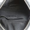 Chanel  Pochette ceinture clutch-belt  in black quilted grained leather - Detail D2 thumbnail