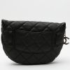 Pochette-ceinture Chanel  Pochette ceinture en cuir grainé matelassé noir - Detail D7 thumbnail