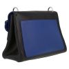 Dior  Be Dior handbag  in black and blue leather - Detail D6 thumbnail