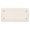Dior  Lady Dior Edition Limitée handbag  in white leather - Detail D1 thumbnail