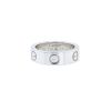 Bague Cartier Love en or blanc et diamants, taille 51 - 00pp thumbnail