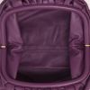 Sac/pochette Bottega Veneta  Pouch en cuir prune - Detail D3 thumbnail