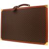 Celine   suitcase  in brown "Triomphe" canvas  and brown leather - 00pp thumbnail