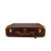 Celine   suitcase  in brown "Triomphe" canvas  and brown leather - Detail D1 thumbnail