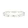 Bracciale Cartier Love 4 diamants in oro bianco e diamanti - 00pp thumbnail