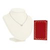 Cartier Coeur et Symbole necklace in white gold and diamonds - Detail D2 thumbnail