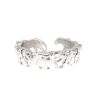 Hald-rigid Cartier Panthère bracelet in white gold and emerald - 360 thumbnail