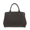 Bolso de mano Louis Vuitton  Montaigne BB en cuero monogram huella gris antracita - Detail D4 thumbnail
