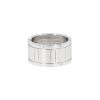 Sortija Cartier Tank modelo grande de oro blanco - 00pp thumbnail