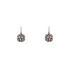 Pomellato Nudo Petit earrings in pink gold, white gold and diamonds - 00pp thumbnail