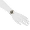 Orologio Cartier Santos Ronde in oro e acciaio Ref: Cartier - 8191  Circa 1990 - Detail D1 thumbnail